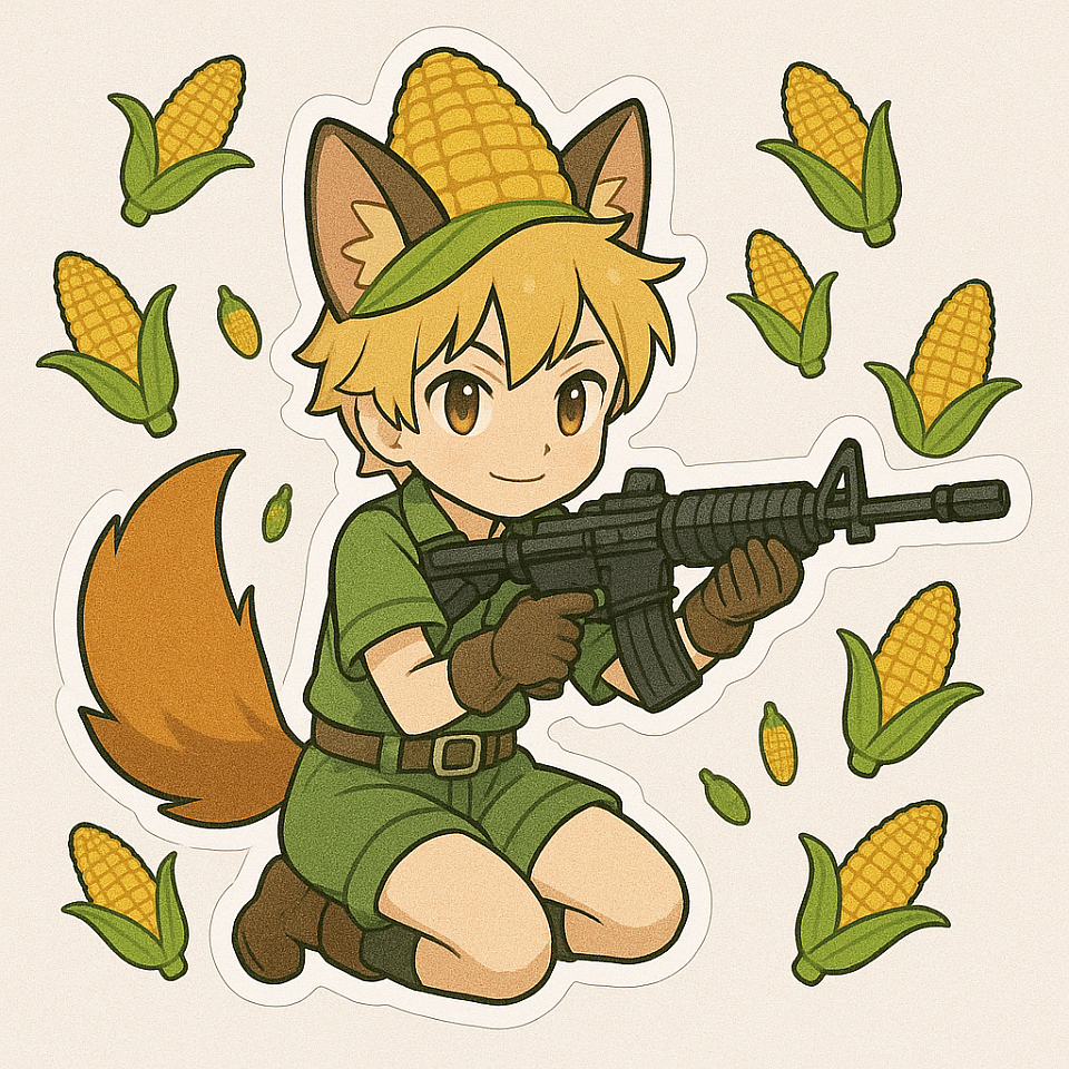 とうもろこし猫少年